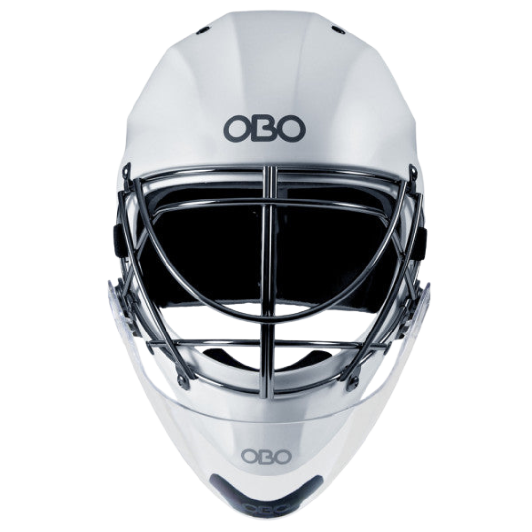 ABS Helmet White with Throat Guard