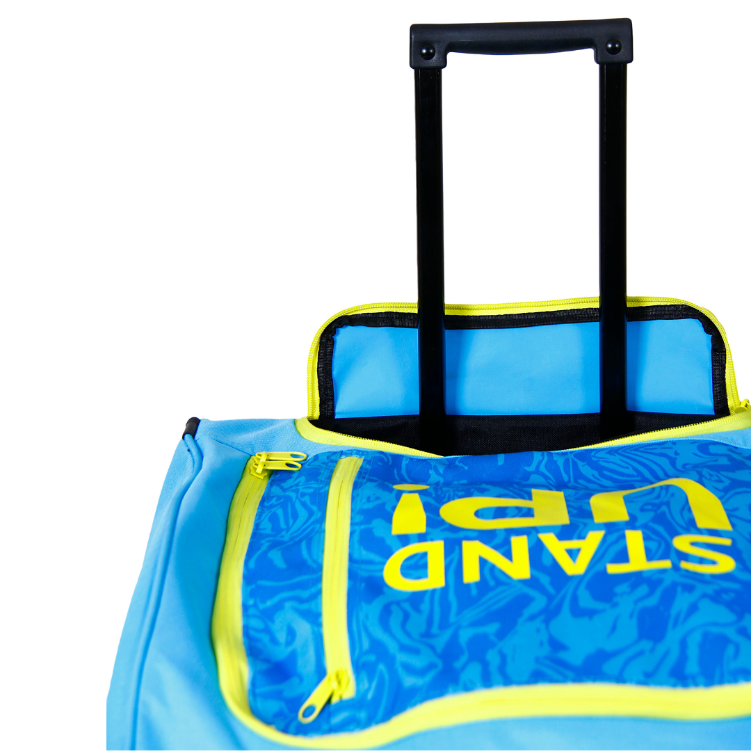 Stand-Up Wheelie Bag Blue/Sky Blue