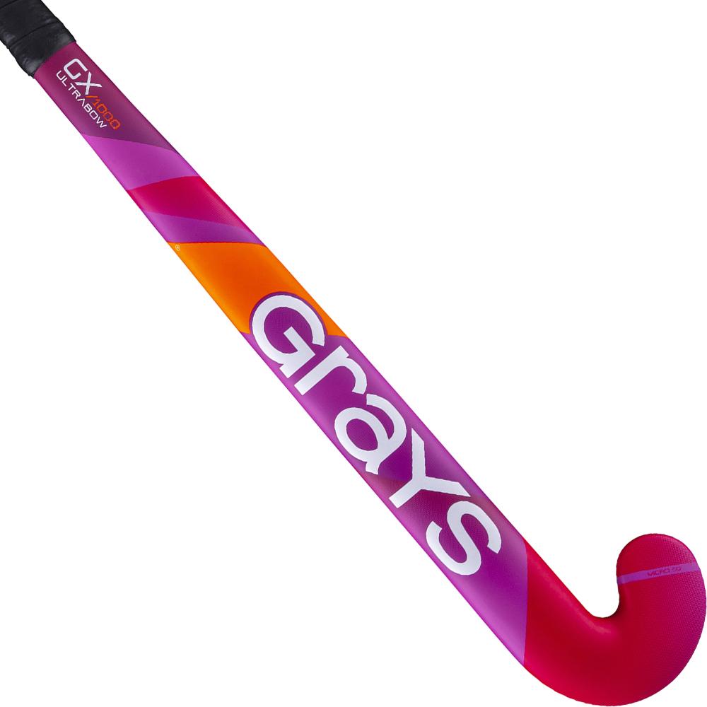 Grays GX1000 Ultrabow Fluo Pink Jr. 2020 Back Pink Purple